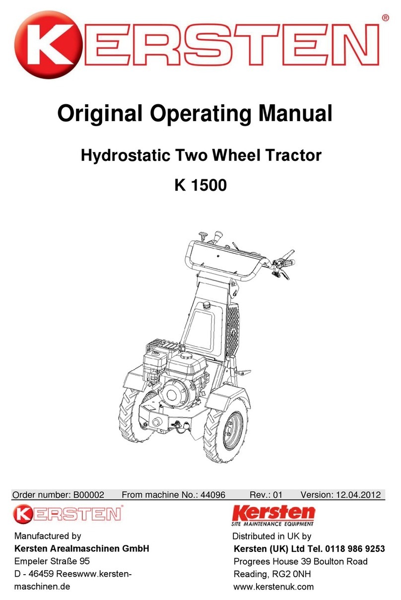 Kersten B00002 Installation instructions