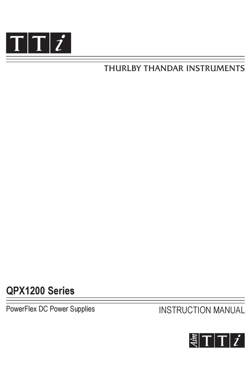 AimTTi PowerFlex QPX1200 Series instruction manual