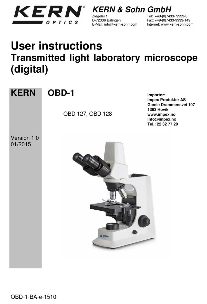 KERN Optics OBD-1 User instructions