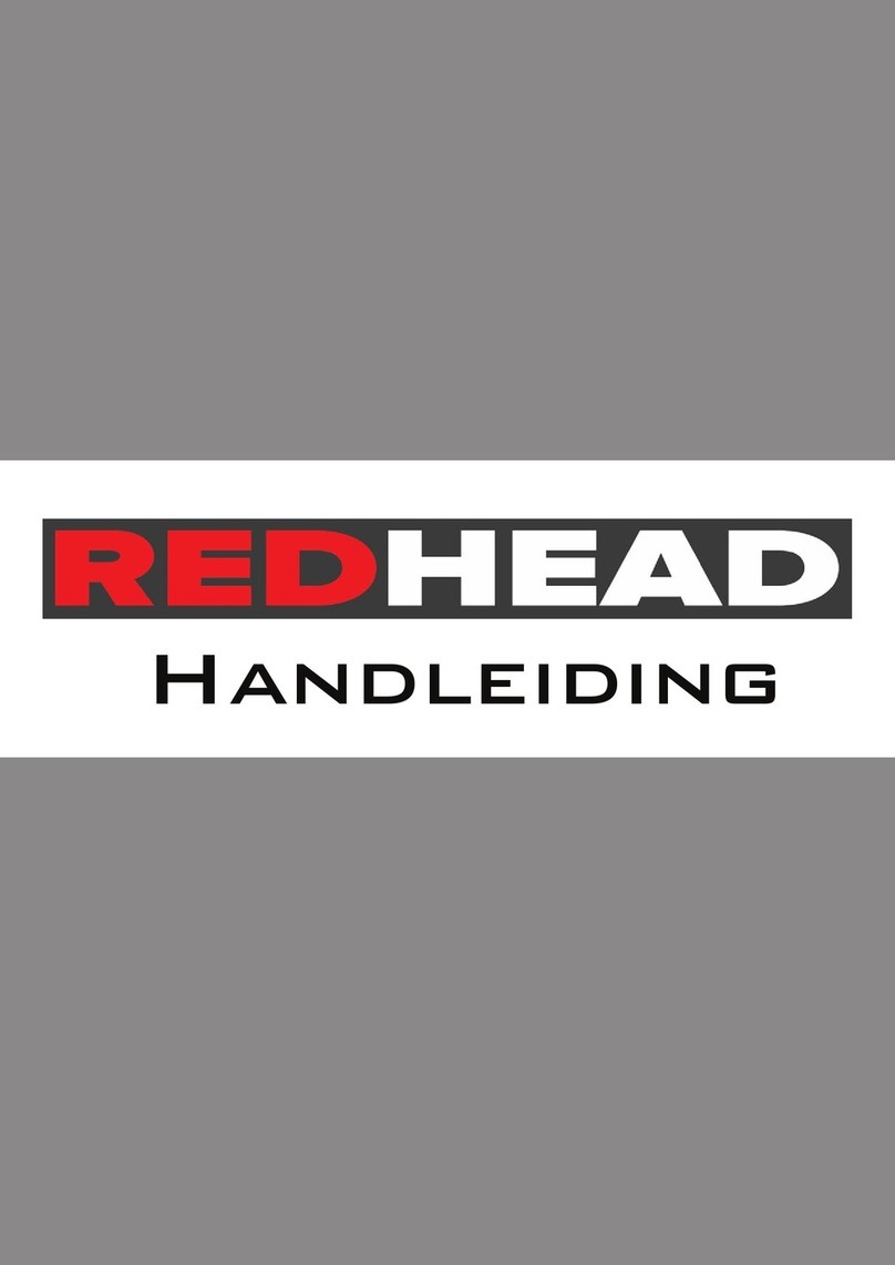 REDHEAD BN50RC operating instructions