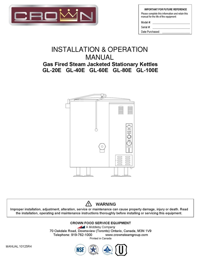 Crown GL-40E Installation & operation manual
