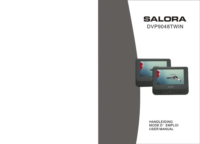 Salora DVP9048TWIN user manual