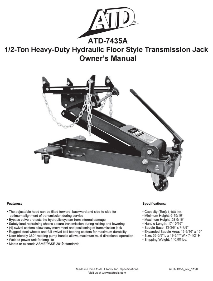 ATD Tools ATD-7435A owner's manual
