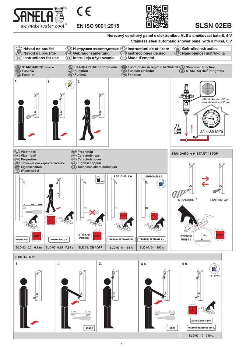 Sanela SLSN 02EB Instructions for use