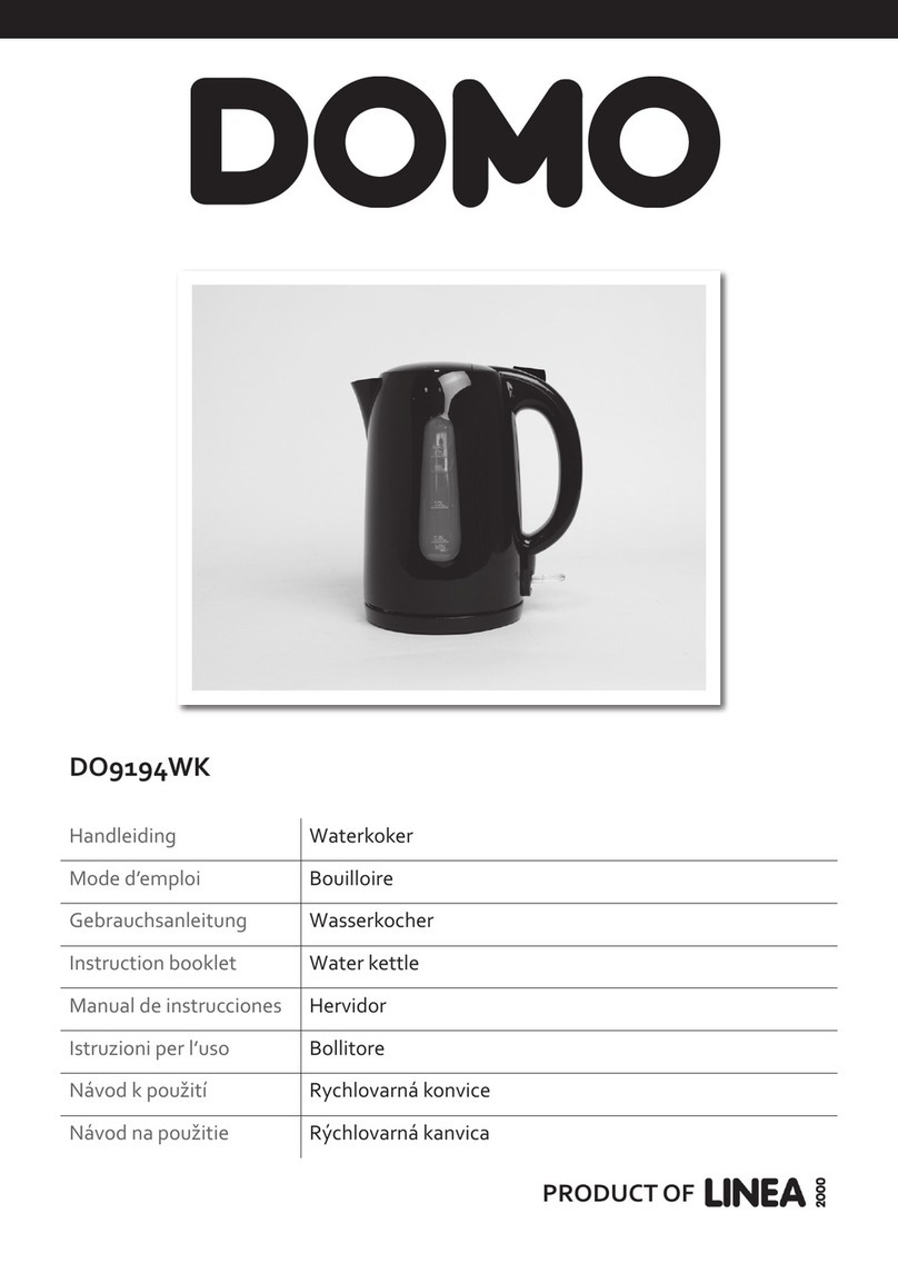 Linea 2000 DOMO DO9194WK Instruction booklet
