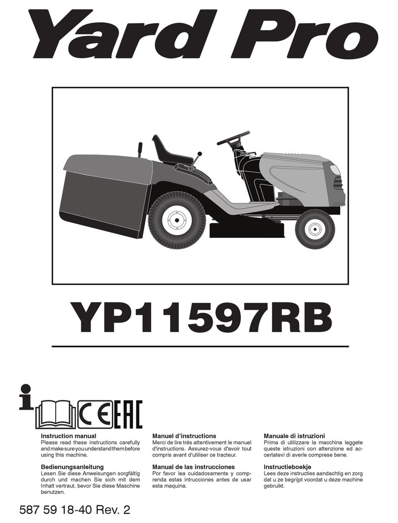 Yard Pro YP11597RB instruction manual