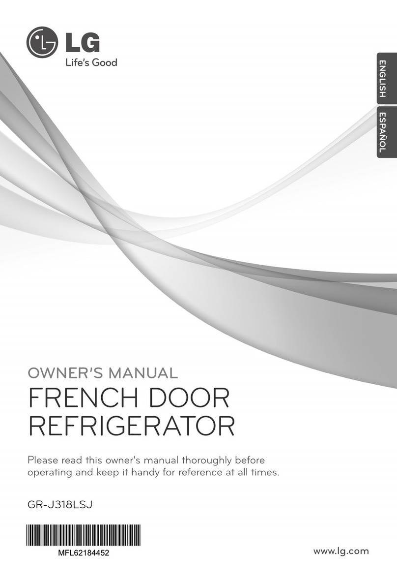 LG GR-J318LSJ owner's manual
