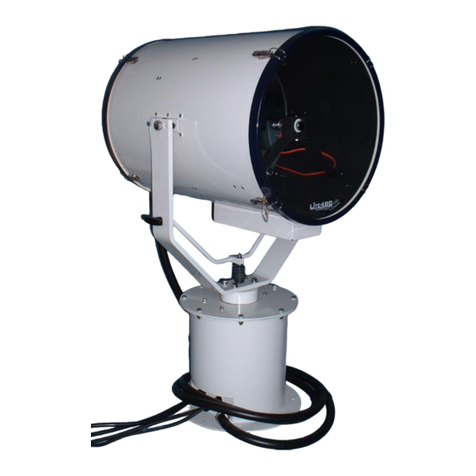 Francis Searchlights LX480 User manual