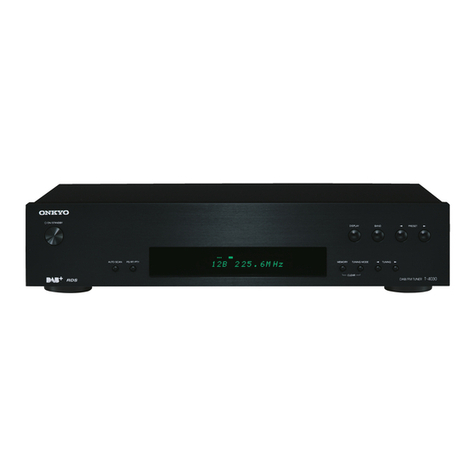 Onkyo T-4030-S User manual