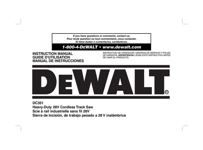 DeWalt DC351KL User manual
