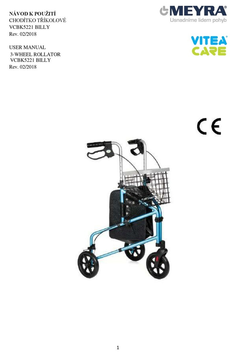 Meyra Vitea Care BILLY VCBK5221 user manual