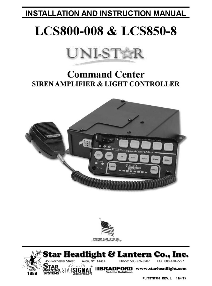 Star Unistar LCS800-008 Quick guide