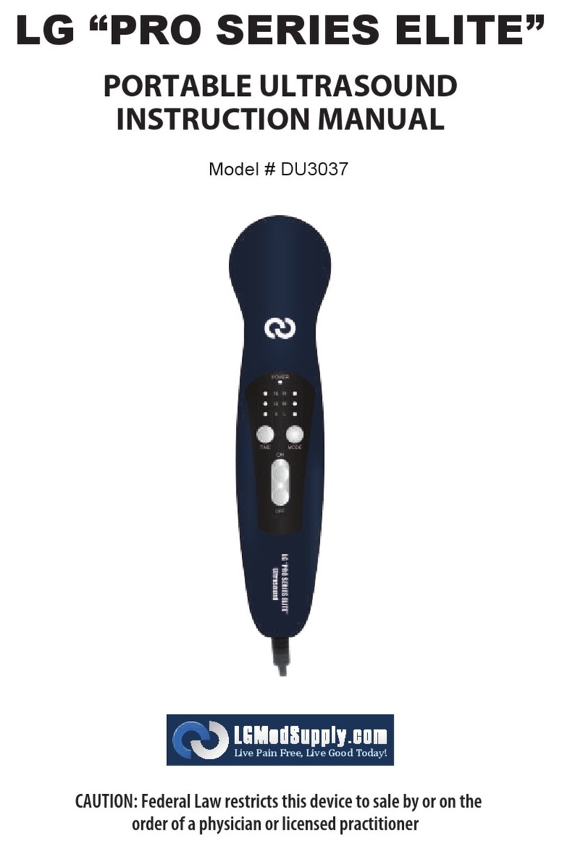 LGMedSupply PRO Series ELITE DU3037 instruction manual