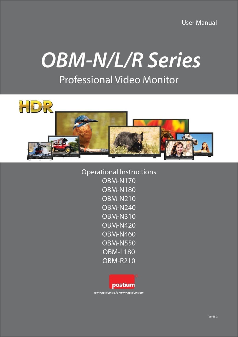 Postium OBM-N Series User manual