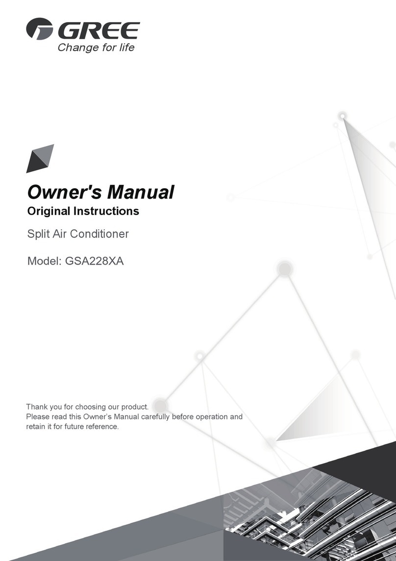 Gree GSA228XA User manual