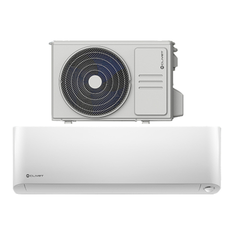 Midea CLIVET SINGLESplit STELVIO MH2-Y Series User manual Midea CLIVET SINGLESplit STELVIO MH2-Y Series User manual