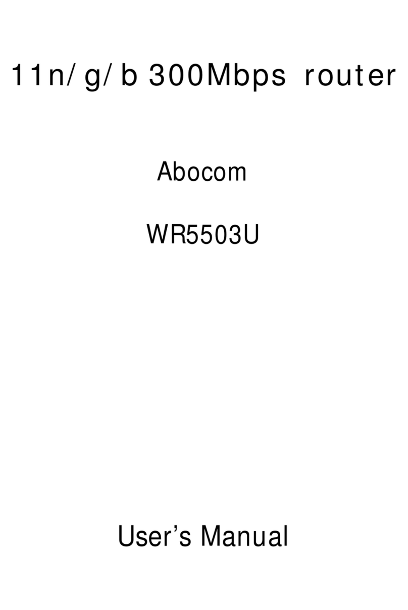 Abocom WR5503U User manual