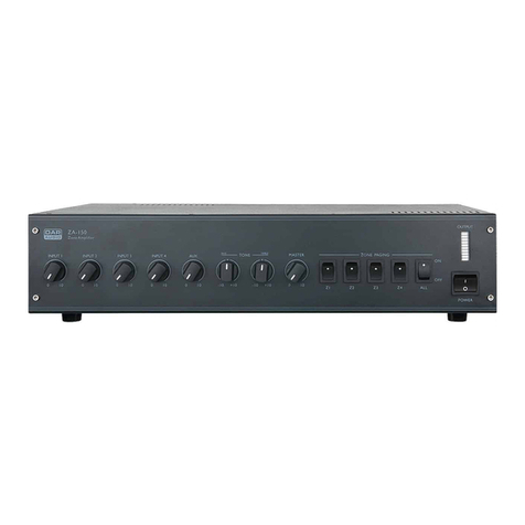 DAPAudio ZA-150 User manual