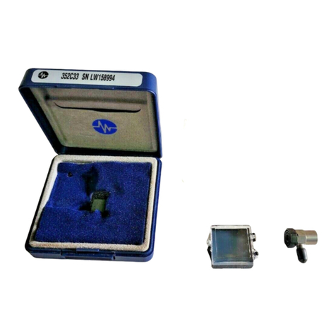 PCB Piezotronics PCB-352C33 Installation and operating manual