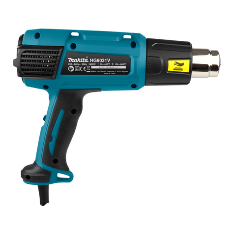 Makita HG6031V instruction manual Makita HG6031V instruction manual