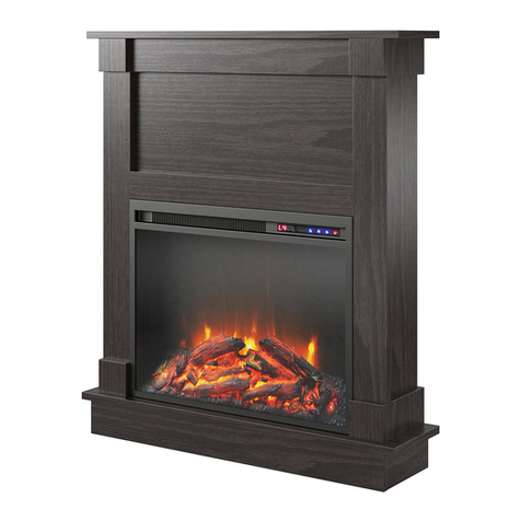 Ameriwood HOME Mantel 4216340COM Instruction booklet