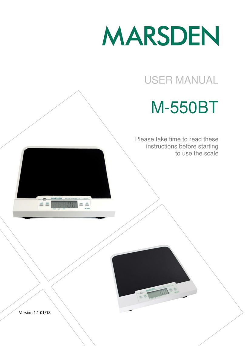 marsden M-550BT user manual