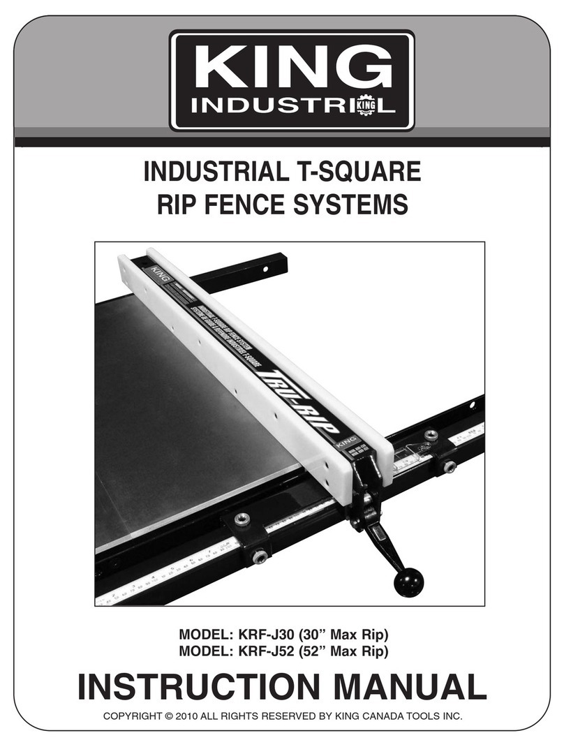King Industrial KRF-J30 instruction manual