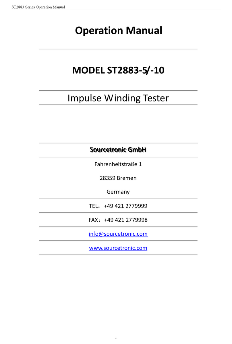 Sourcetronic ST2883-5 User manual