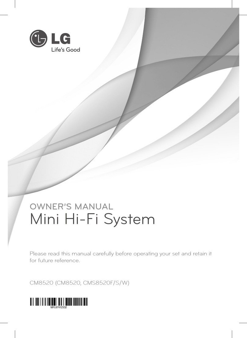 LG CMS8520F User manual