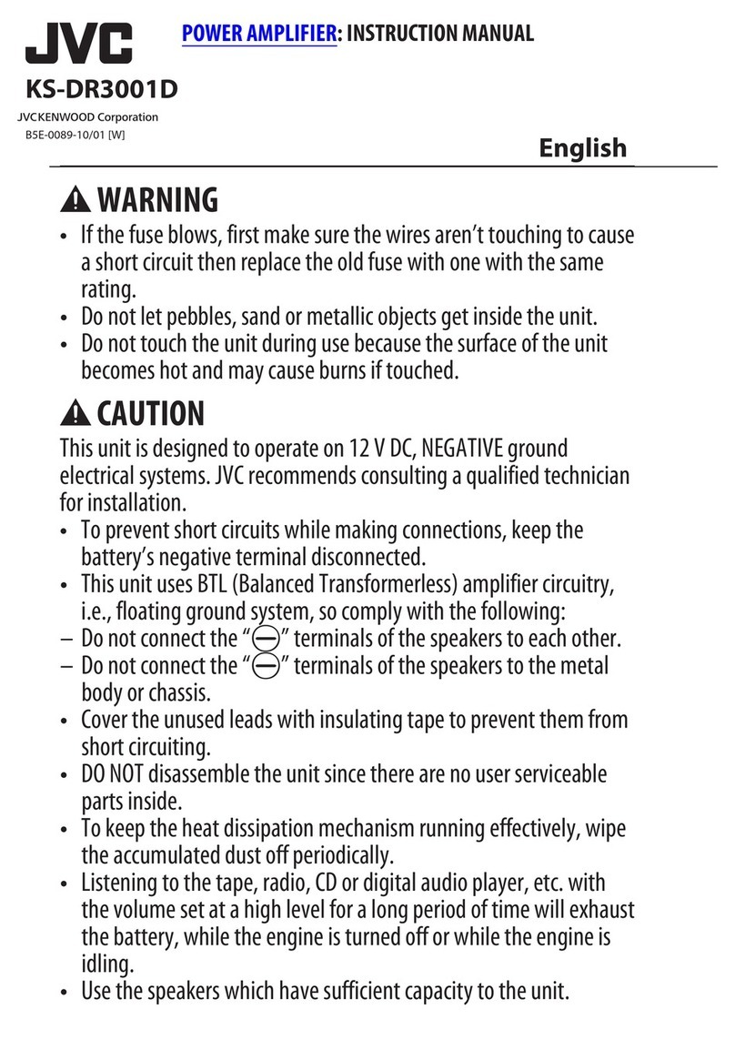 JVC KS-DR3001D User manual