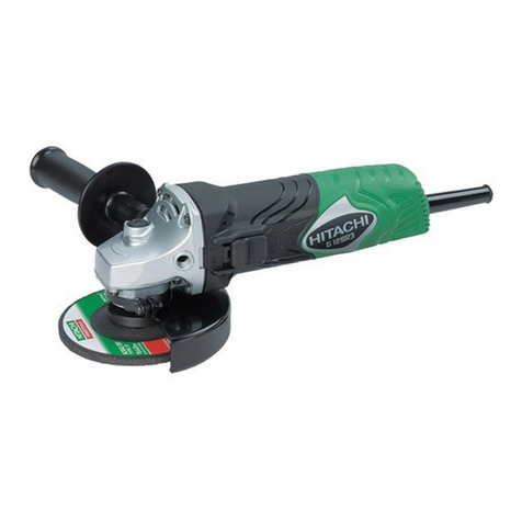 Hitachi Koki G 12SR3 User manual