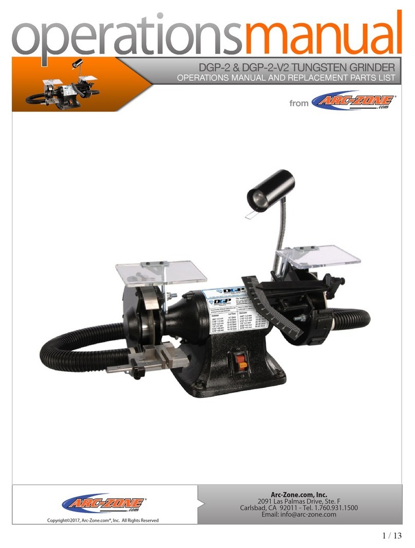 Arc-Zone DGP-2 Operation manual