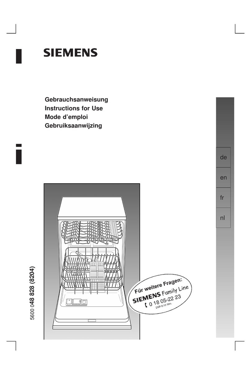 Siemens SE65A590/18 User manual