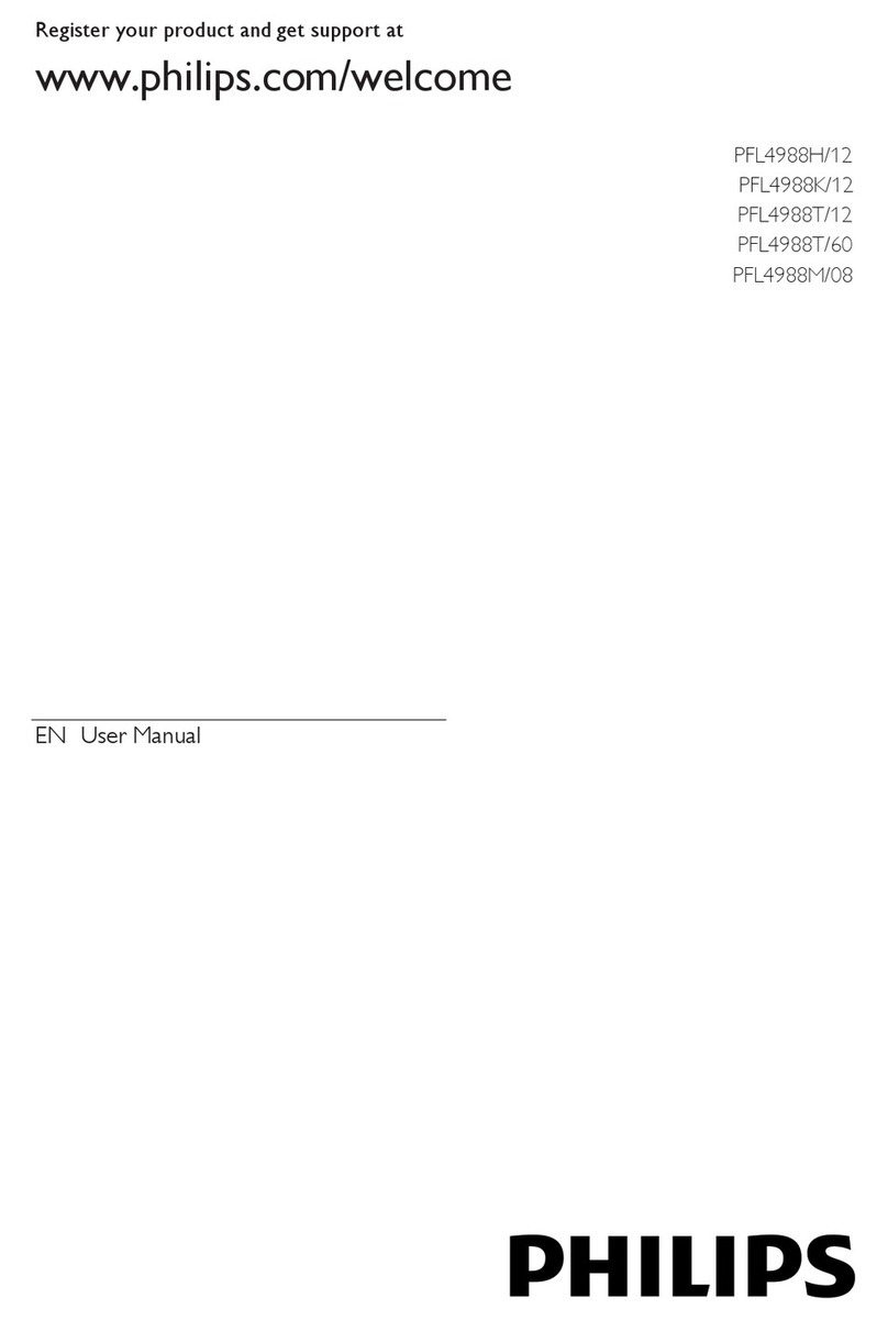 Philips PFL4988H/12 User manual