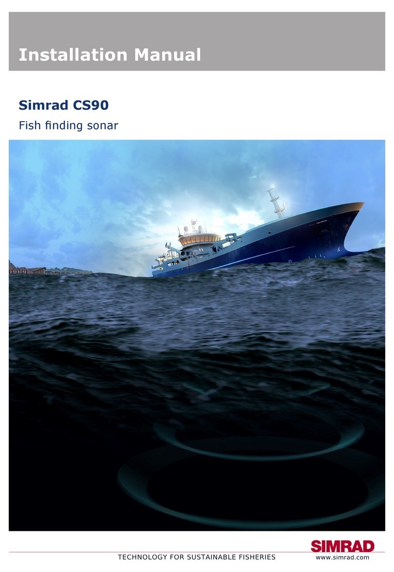 Simrad CS94 User manual Simrad CS94 User manual
