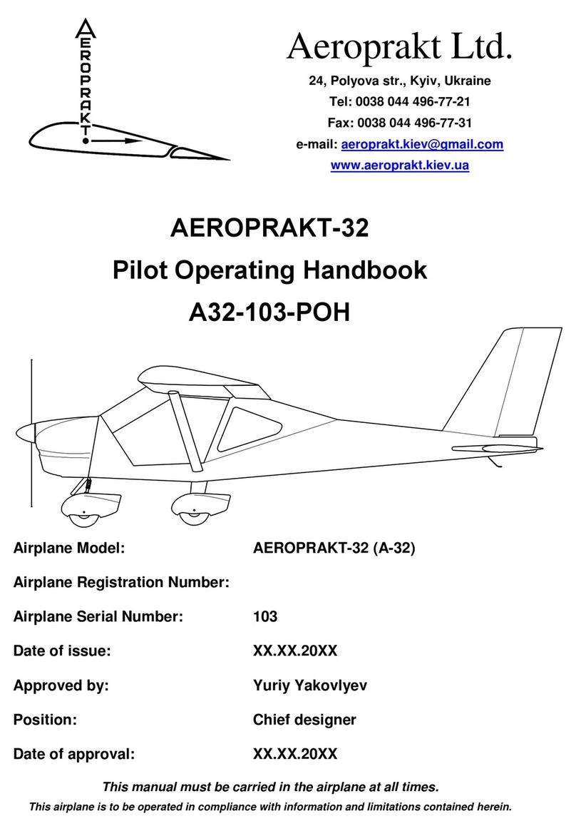 AEROPRAKT A32-103-POH Pilot operating handbook