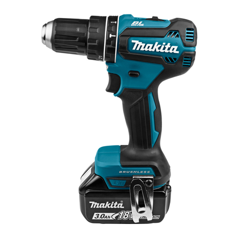 Makita DHP485RFJ User manual