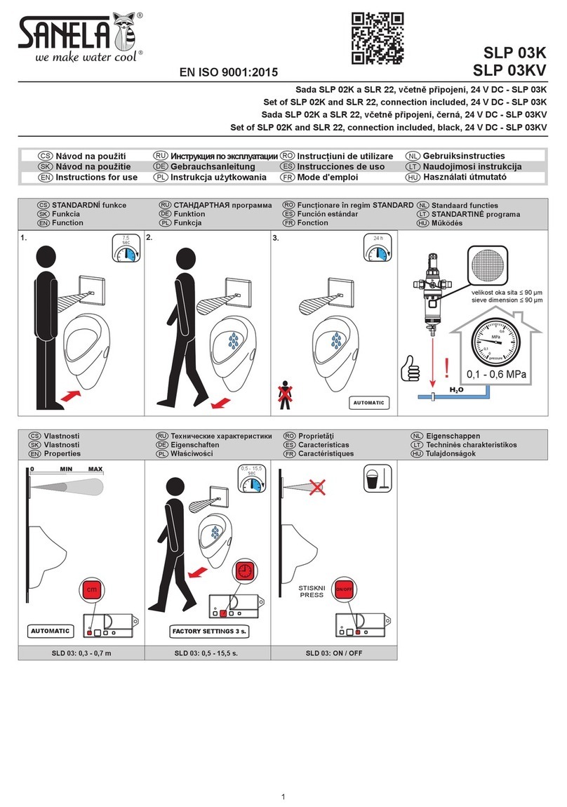 Sanela SLP 03K Instructions for use