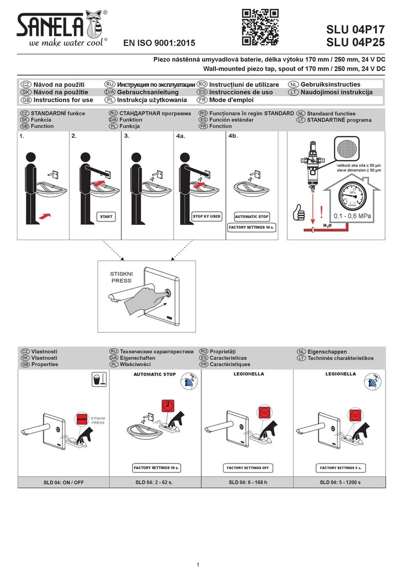 Sanela SLU 04P17 Instructions for use