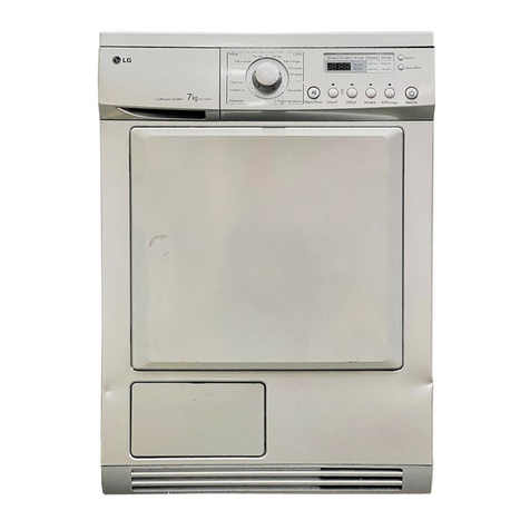 LG TD-C700E use and care manual