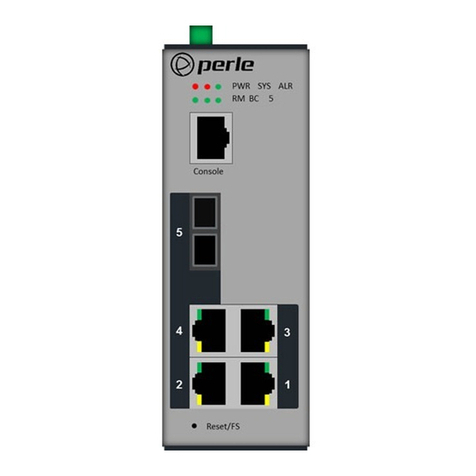 Perle IDS-305F Hardware installation guide