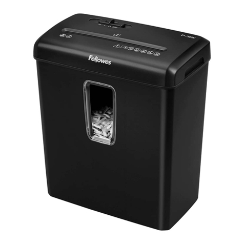 Fellowes Powershred P-30C User manual