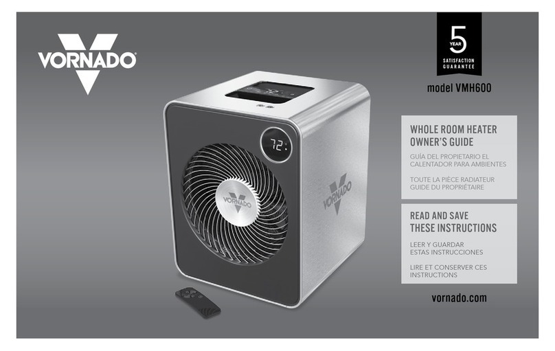 Vornado VMH600 owner's manual