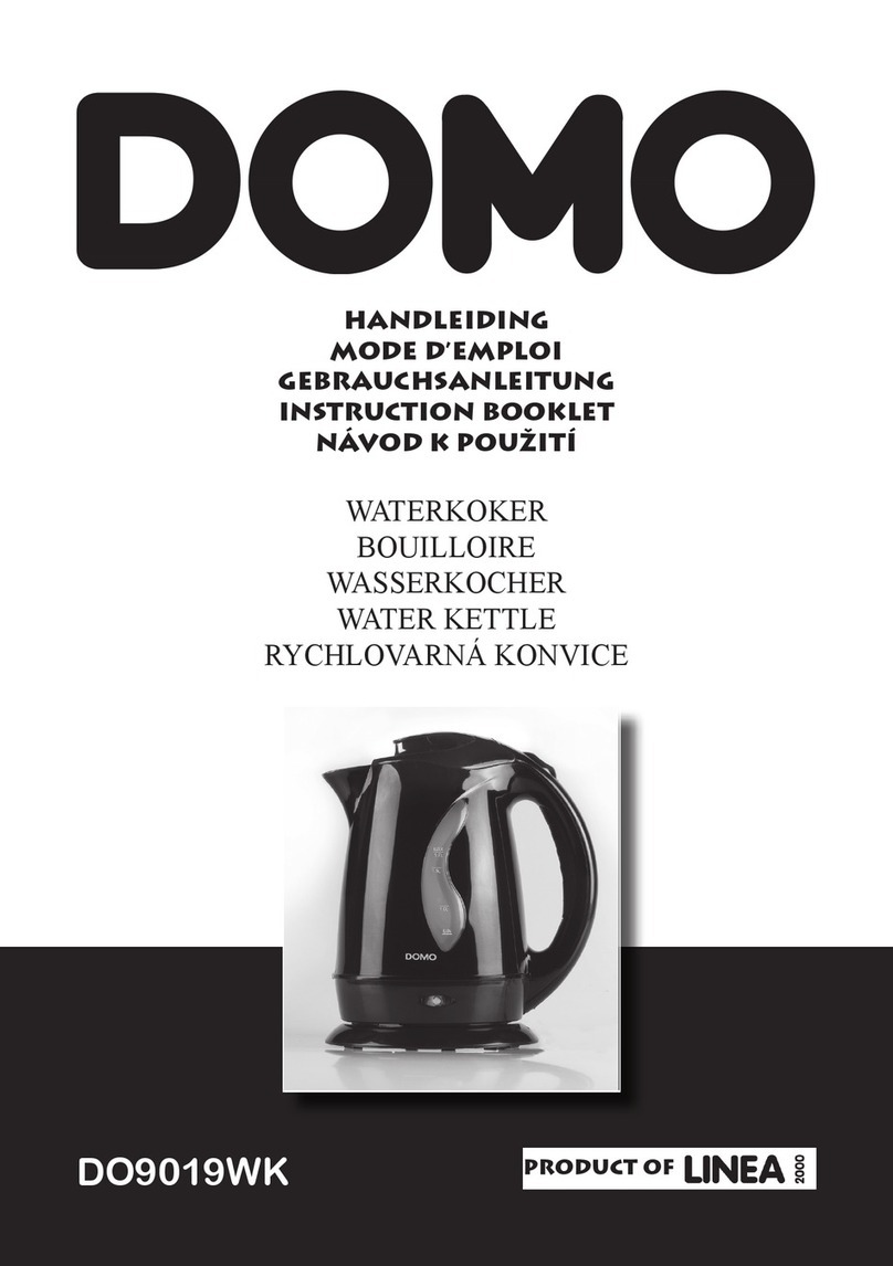 Linea 2000 DOMO DO9019WK Instruction booklet