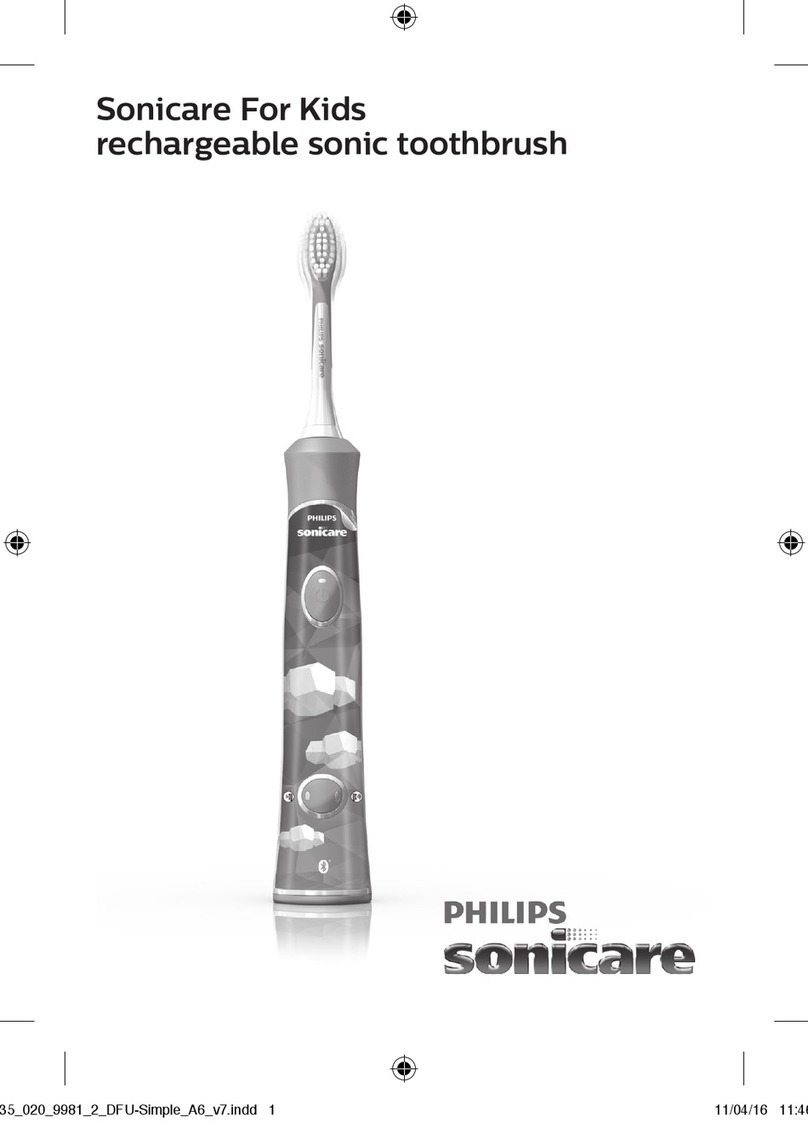 Philips sonicare HX6322 User manual