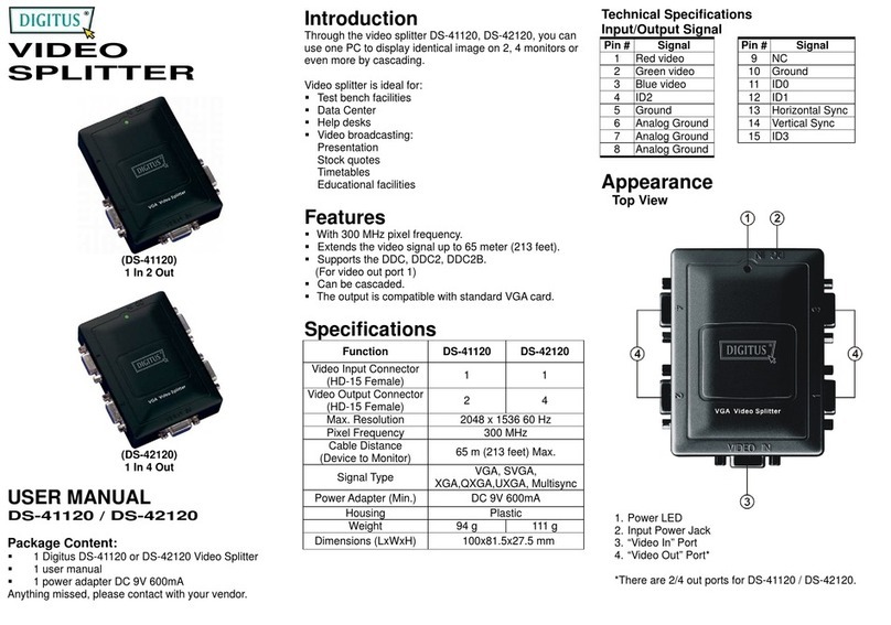 Digitus DS-41120 User manual