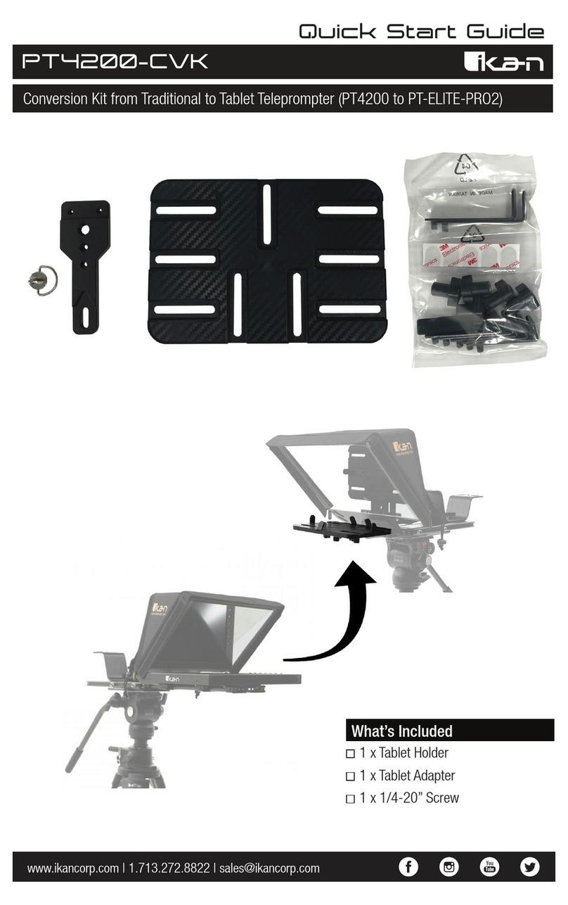 Ikan PT4200-CVK User manual