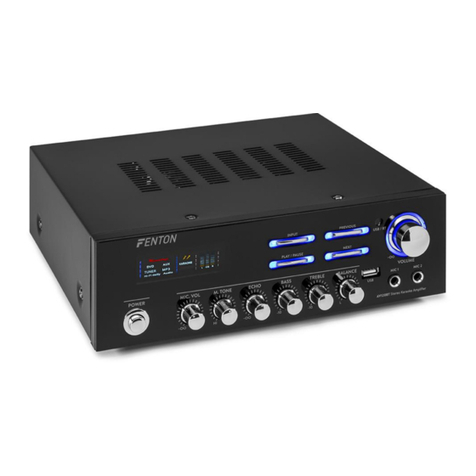 Fenton AV120BT User manual Fenton AV120BT User manual