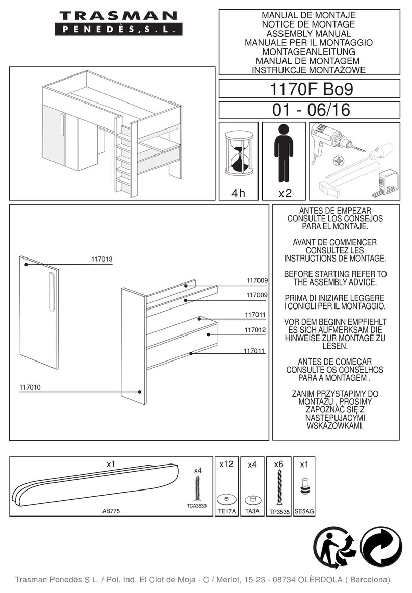 Trasman 1170F Bo9 User manual