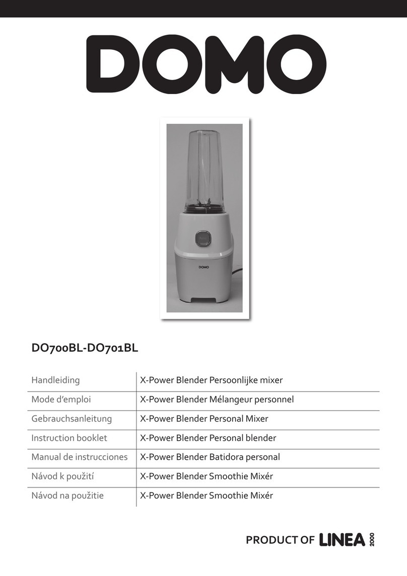 Linea 2000 DOMO DO700BL User manual